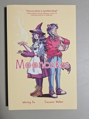 Roar Mooncakes Back-Cover Art — Yellow & Purple Accents
